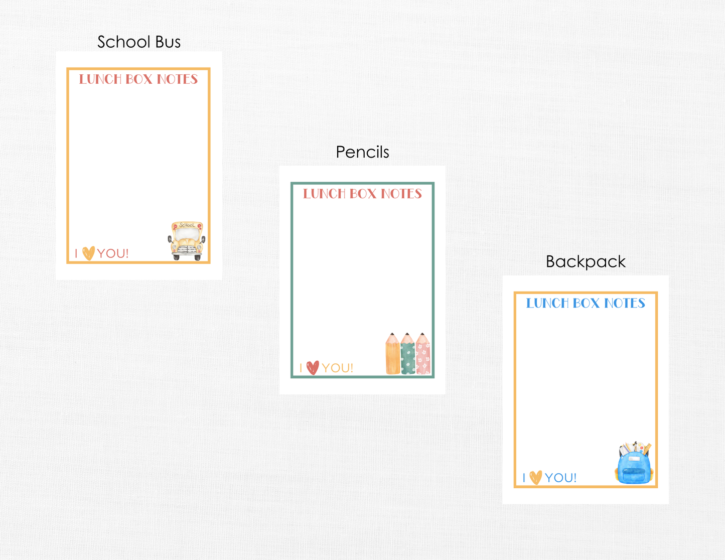 Back to School Bundle - Watercolor