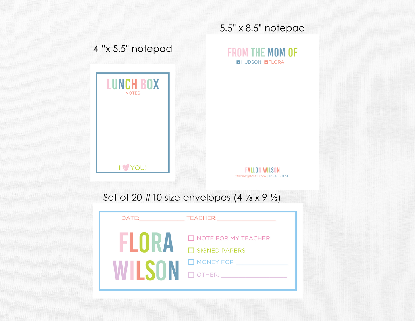 Back To School Bundle - Colorful + Simple