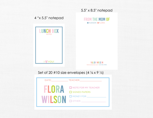 Back To School Bundle - Colorful + Simple