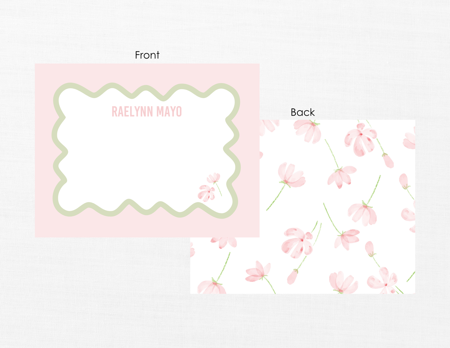 Floral 1 Stationery