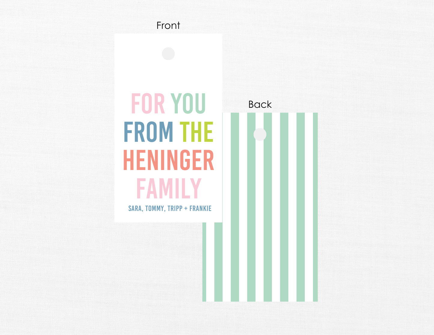 For You Gift Tags
