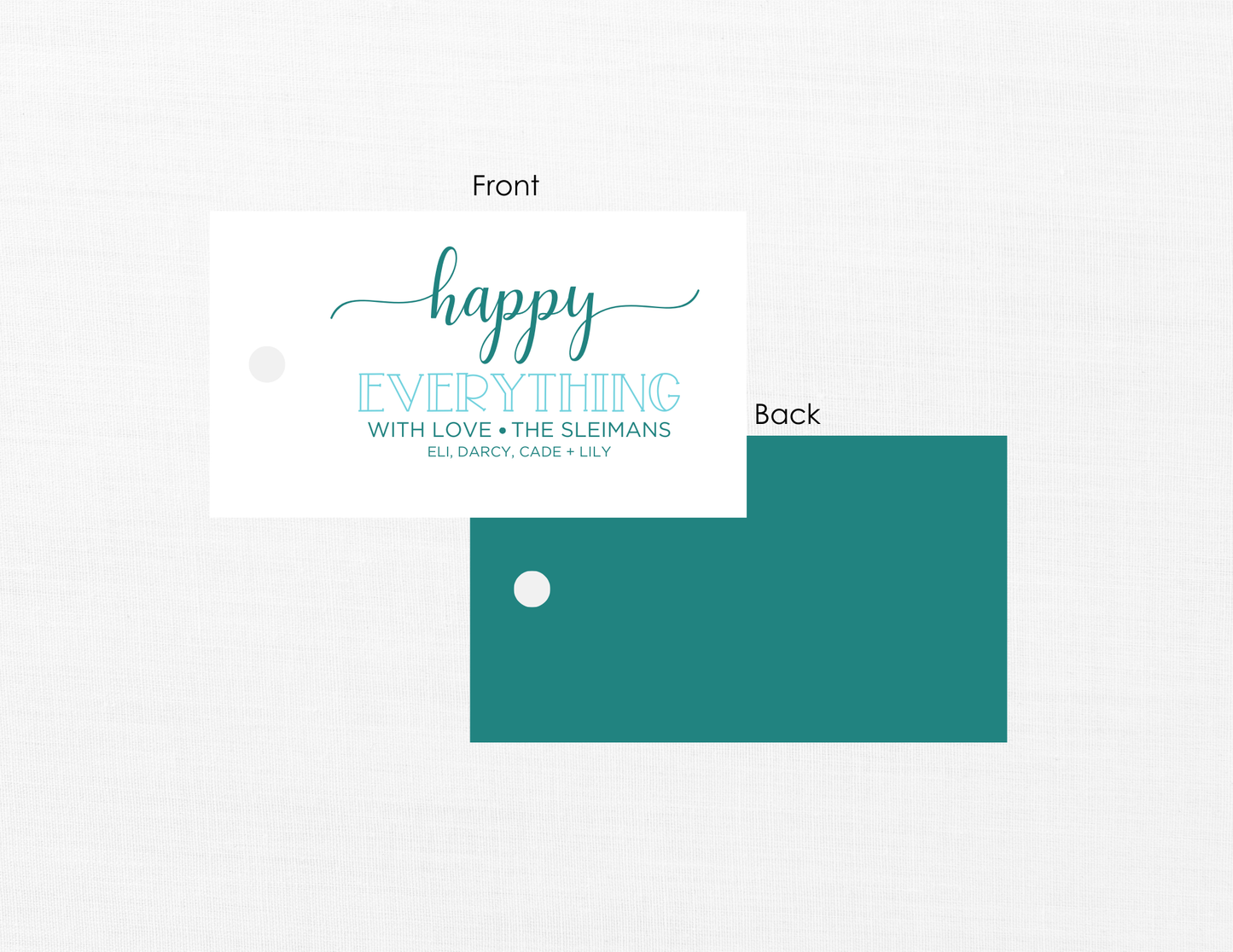 Happy Everything Gift Tags