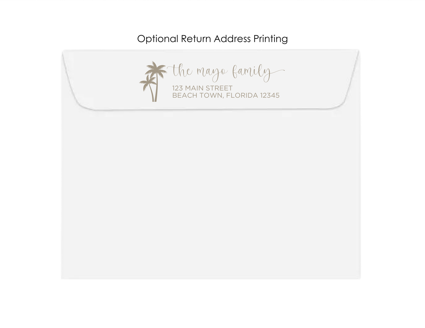 Palm Tree Stationery