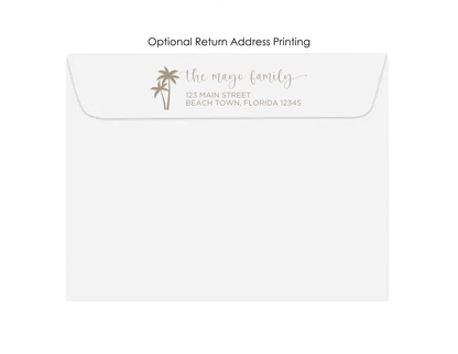 Palm Tree Stationery