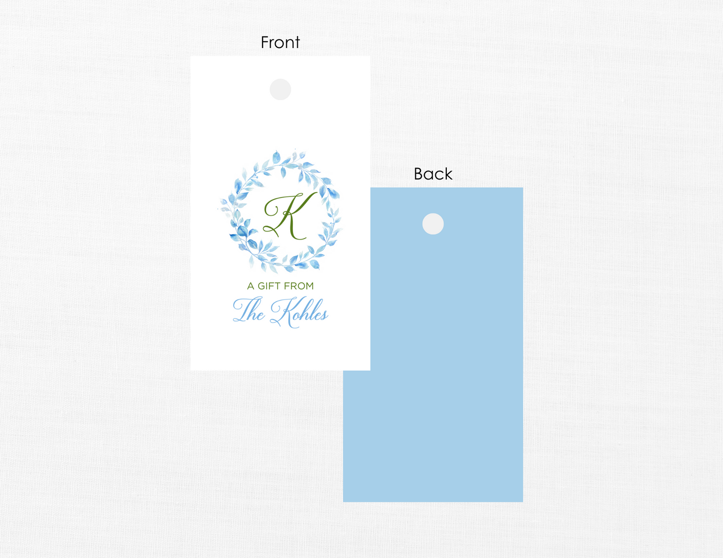 Wreath Gift Tags